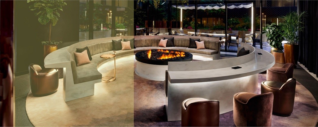 Booths para restaurantes